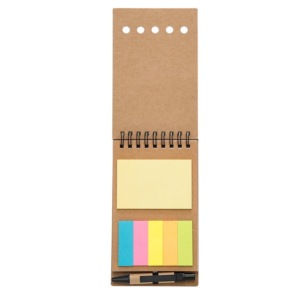 Bloco de Anotações com Autoadesivos e Caneta - 12244B - Imagem 2