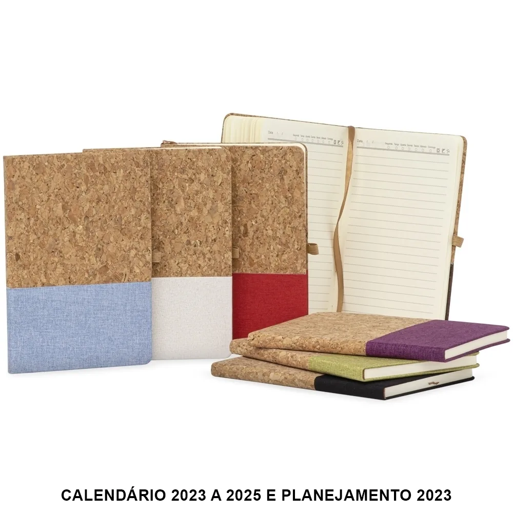 Caderneta A5 Cortiça personalizado - P@18712