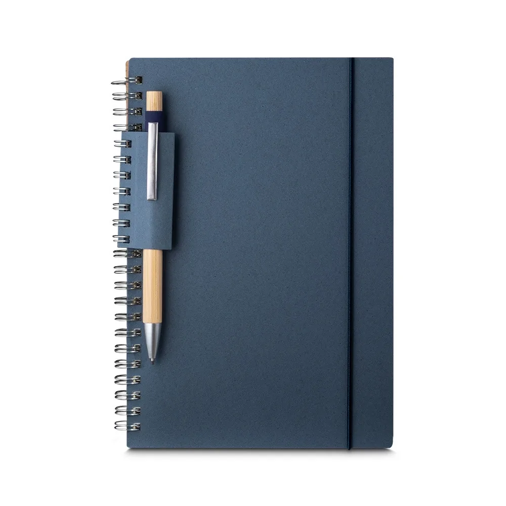 Caderno A5 Papel Reciclado personalizado - 15077