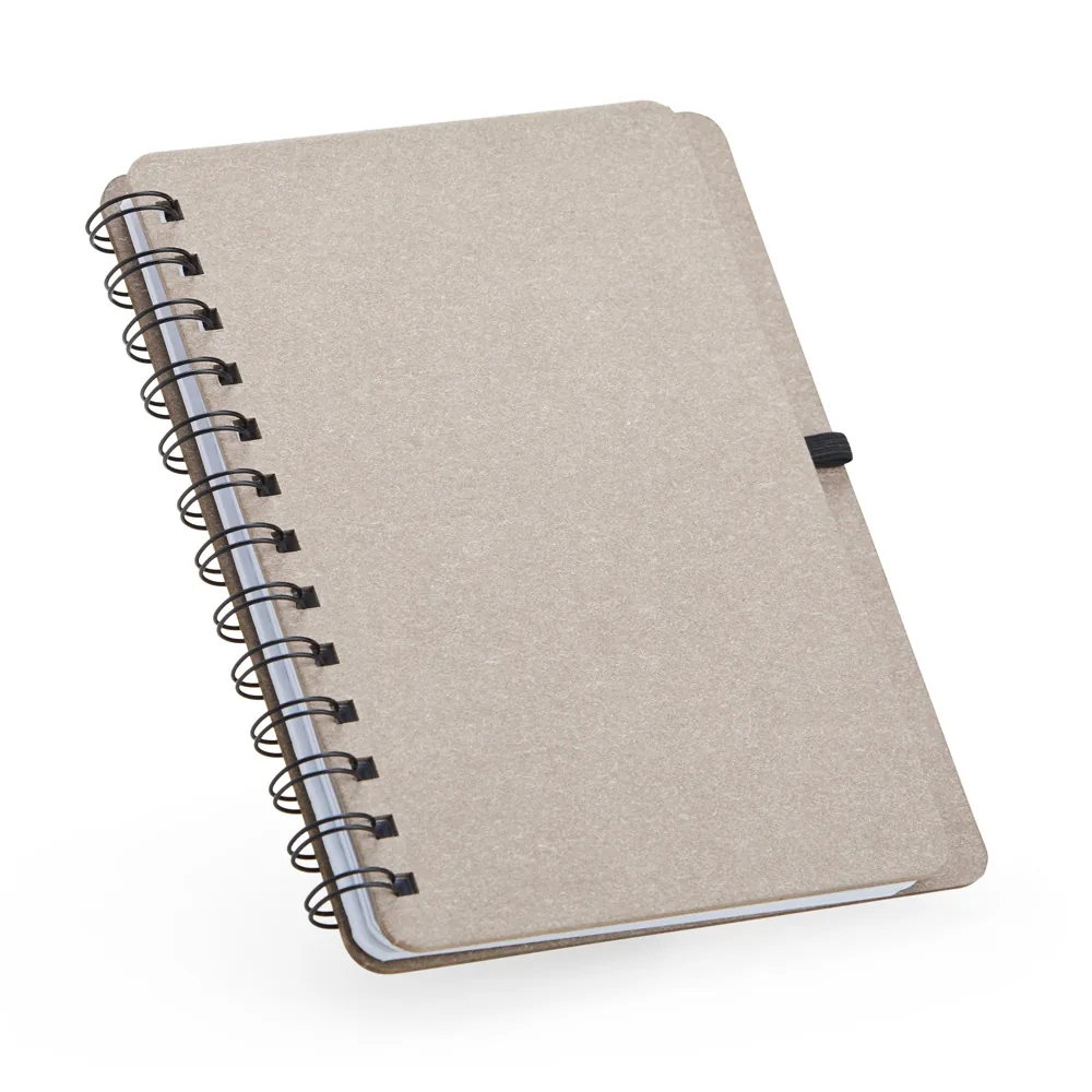 Caderno Kraft B6 com Porta Caneta personalizado - 02601