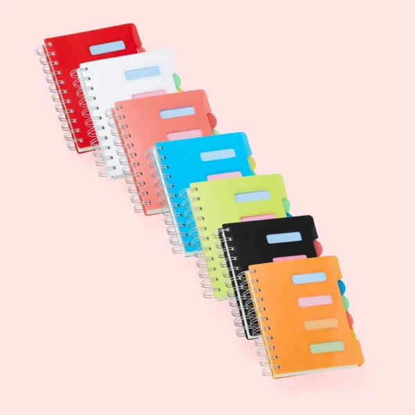 Caderno Pequeno com Divisórias personalizado - 05043