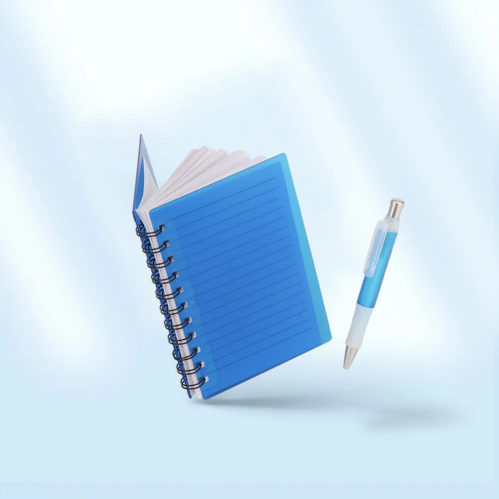 Caderno Plástico com Caneta personalizado - 11193