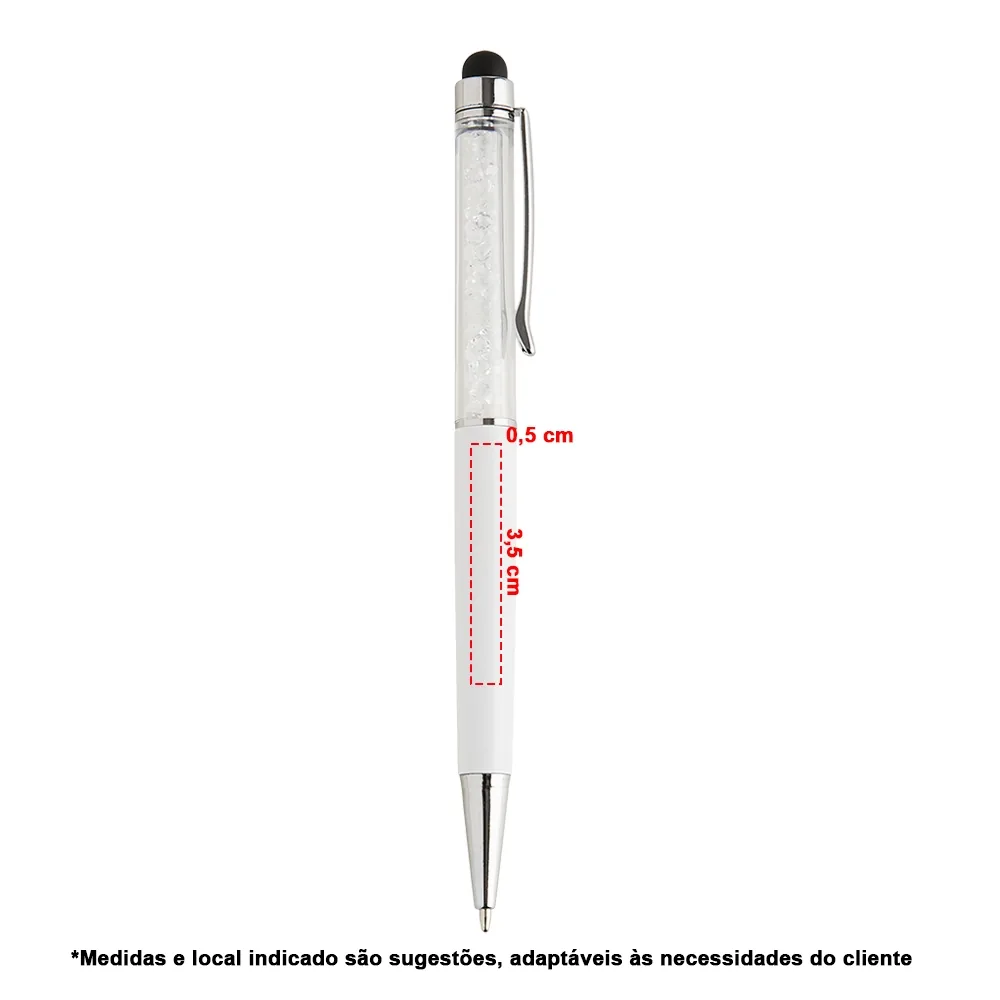 Caneta Plástica Touch personalizado - 05073