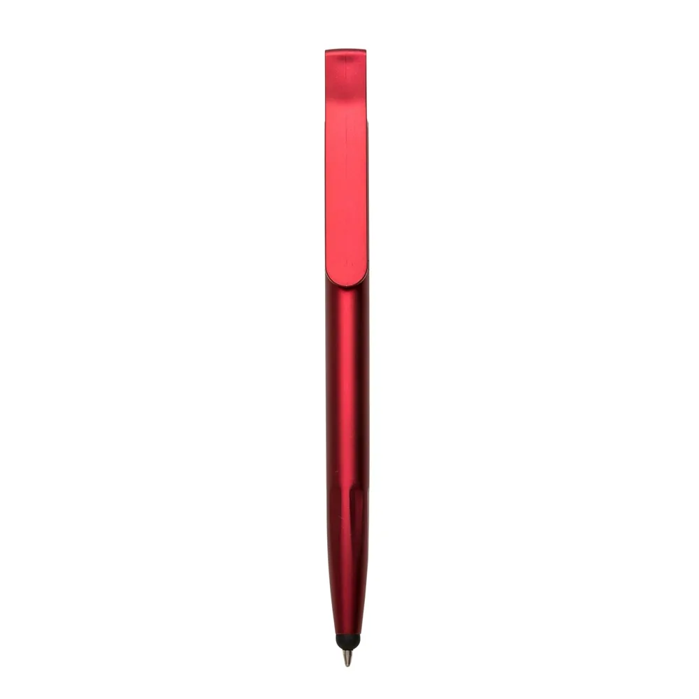 Caneta Plástica Touch com Suporte personalizado - 00708