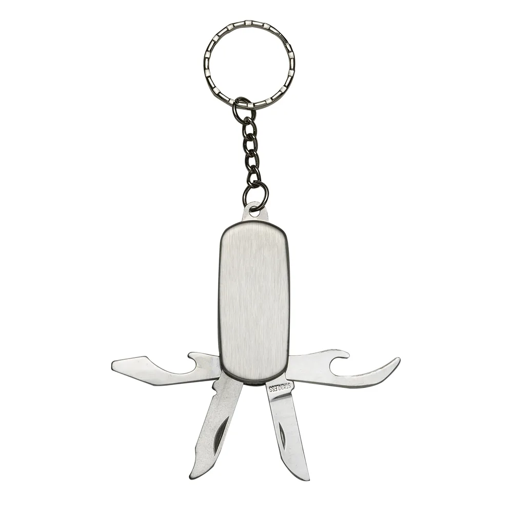 Chaveiro Metal Canivete 4 Funções personalizado - 10210