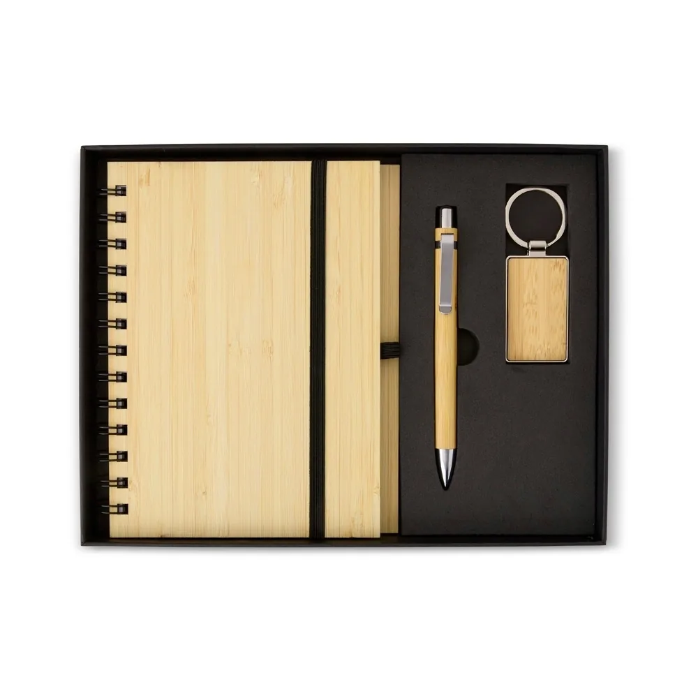 Kit Executivo Ecológico 3 Peças personalizado - 07048