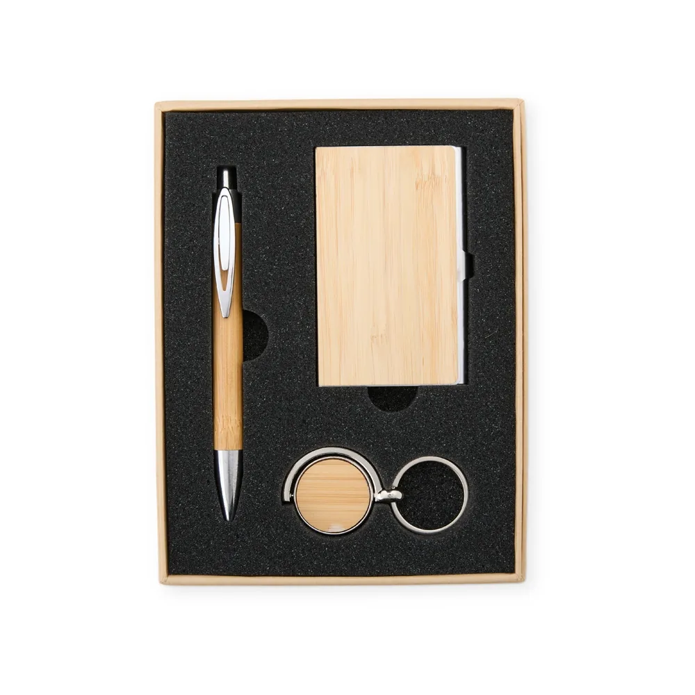 Kit Executivo Ecológico 3 Peças personalizado - 18836