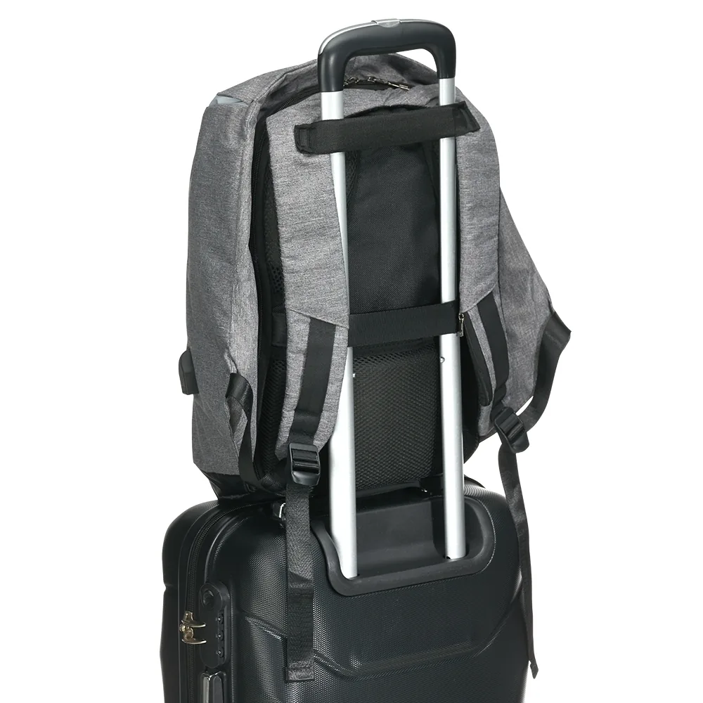 Mochila Anti-Furto USB 24L personalizado - 01306