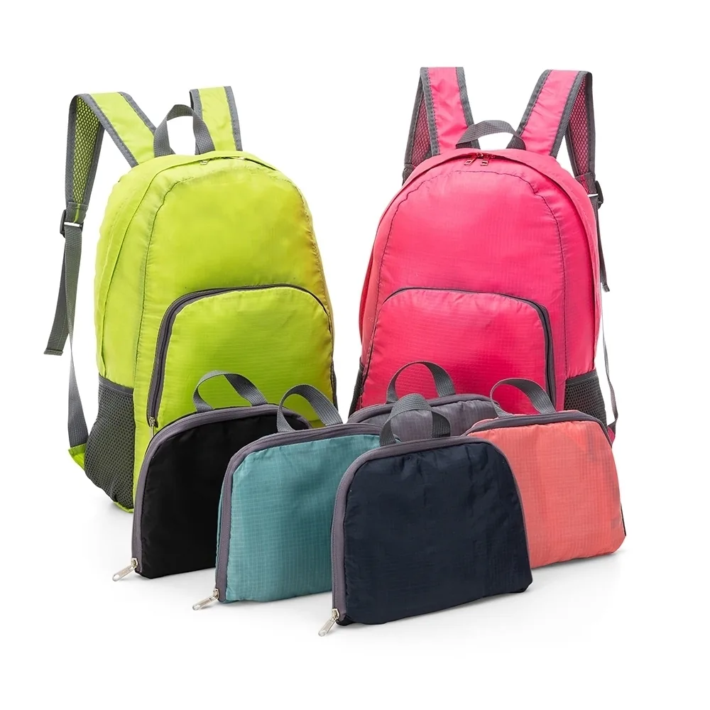 Mochila de Nylon Dobrável 21L personalizado - 18539