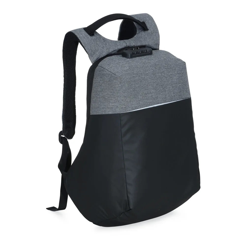 Mochila de Poliéster Anti-Furto USB com Segredo 31L personalizado - 02096