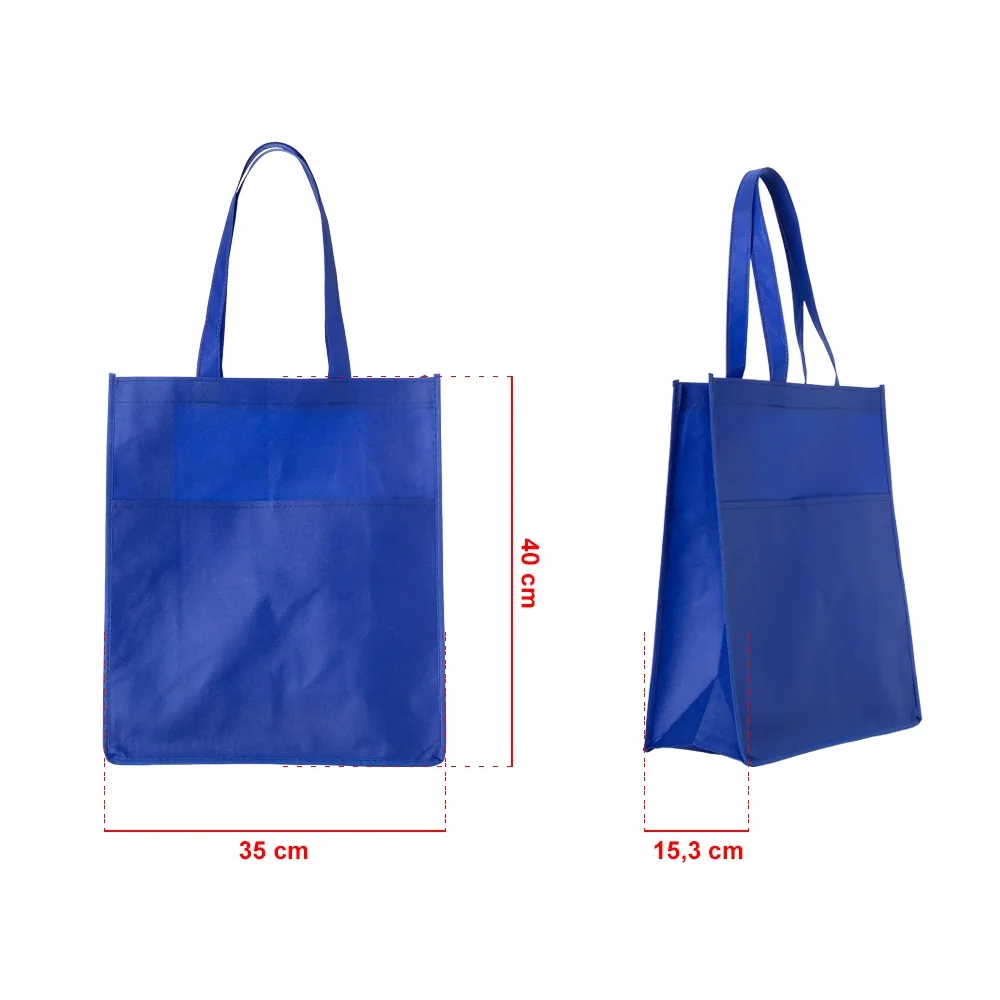 Sacola TNT com Bolso personalizado - 04043