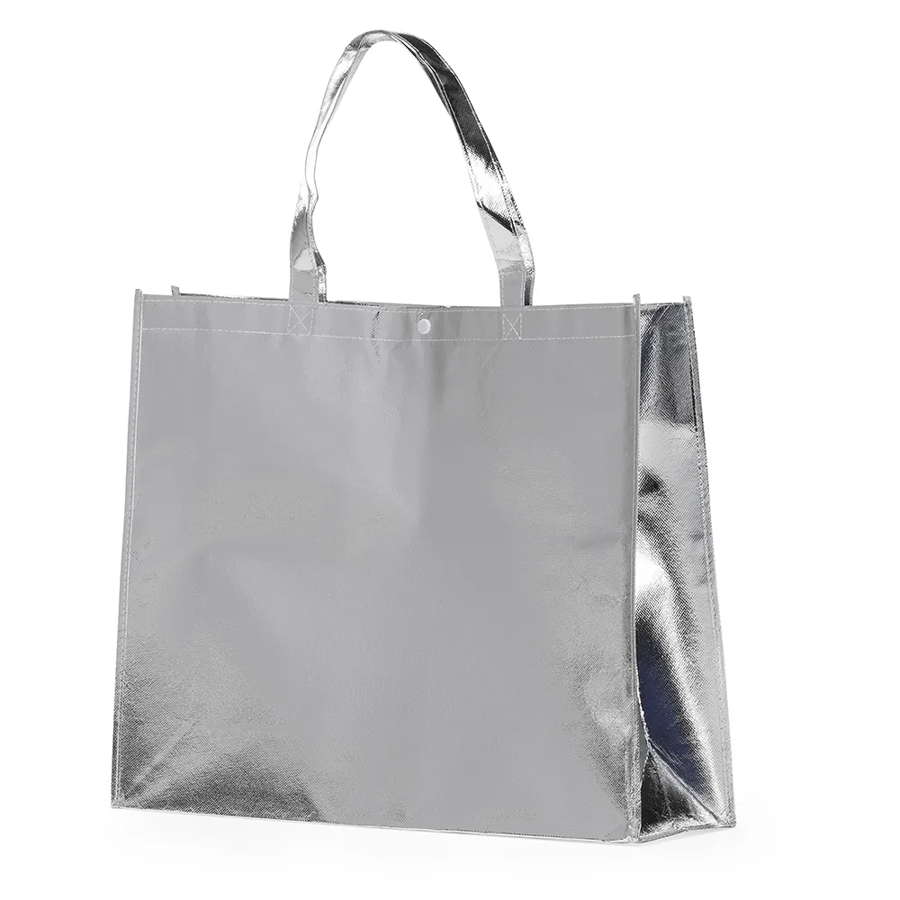 Sacola TNT Metalizada personalizado - 18537G