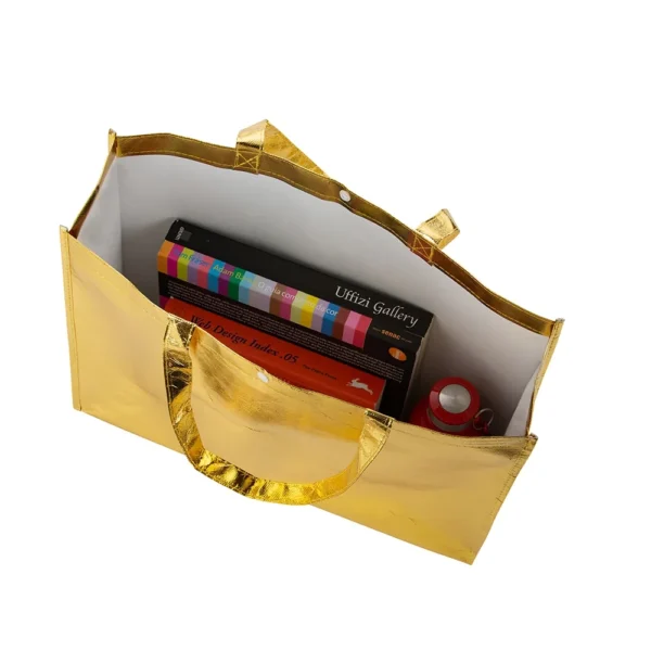 Sacola TNT Metalizada personalizado - 18537P